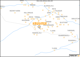 map of Kaudinge