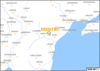 map of Kauditan