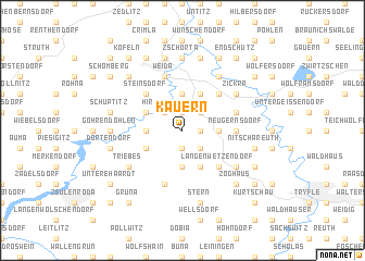 map of Kauern