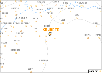 map of Kaugata