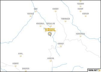 map of Kauil