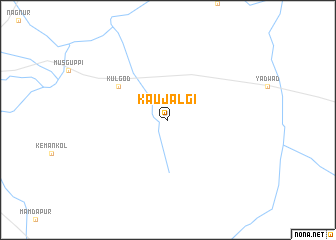 map of Kaujalgi