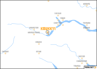 map of Kaukkyi