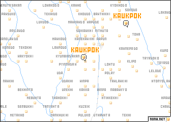 map of Kaukpok