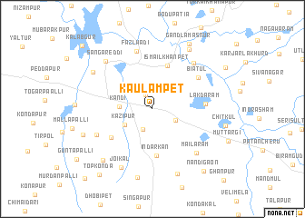 map of Kaulampet