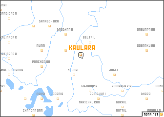 map of Kaulāra