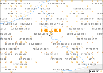 map of Kaulbach