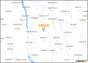 map of Kaule