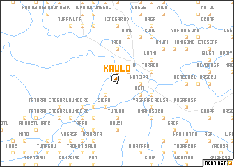map of Kaulo