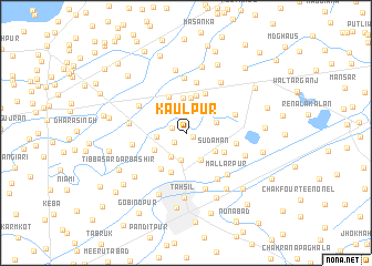 map of Kaulpur
