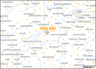 map of Kaulsar