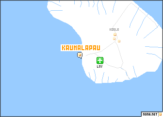 map of Kaumalapau