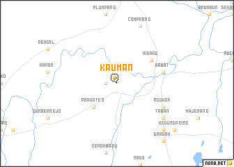 map of Kauman