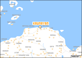 map of Kaunayan
