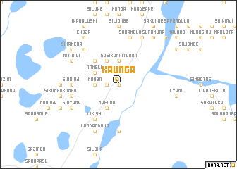 map of Kaunga