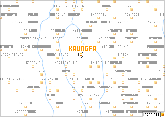 map of Kaungfa