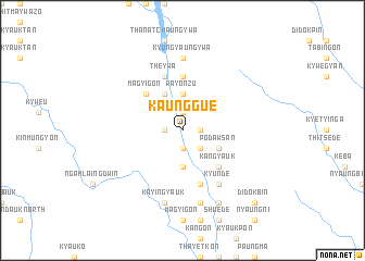 map of Kaunggu E