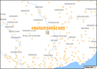 map of Kaŭngnisang-ch\