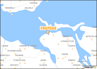 map of Kaungwe