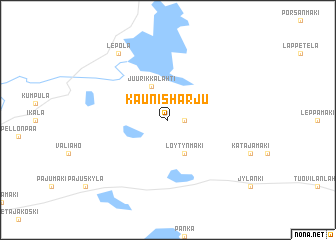 map of Kaunisharju