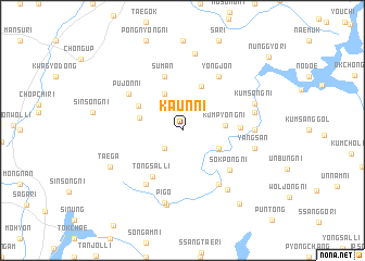 map of Kaun-ni