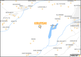 map of Kaunshi