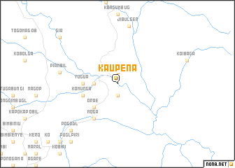 map of Kaupena