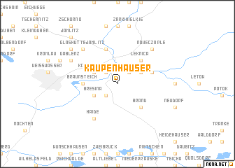 map of Kaupenhäuser