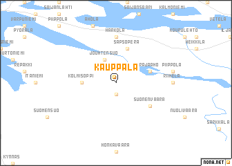 map of Kauppala