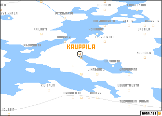 map of Kauppila