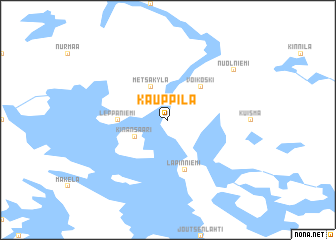 map of Kauppila