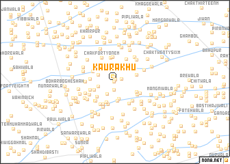 map of Kaura Khu