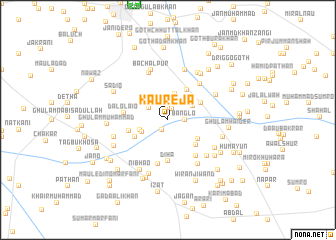 map of Kaureja