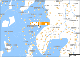 map of Kāure Mastoi