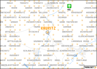 map of Kauritz