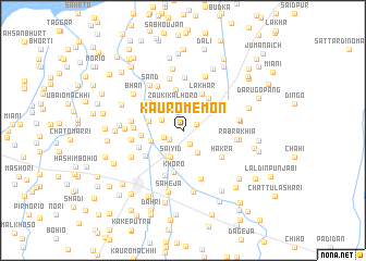 map of Kauro Memon