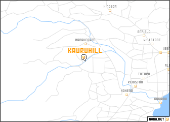 map of Kauru Hill