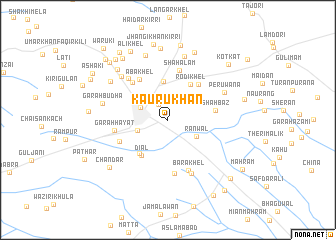 map of Kauru Khan