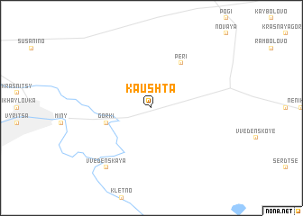 map of Kaushta