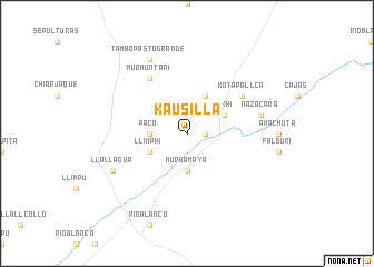 map of Kausilla
