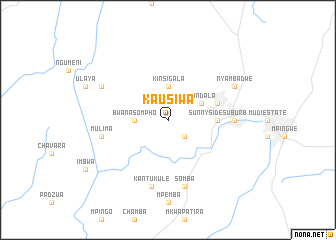 map of Kausiwa