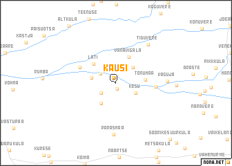 map of Kausi