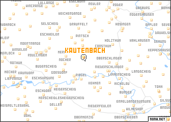 map of Kautenbach