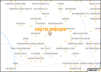 map of Kauthlama Kura