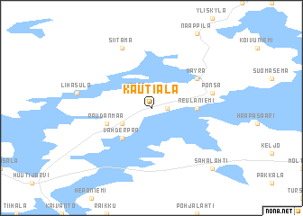 map of Kautiala