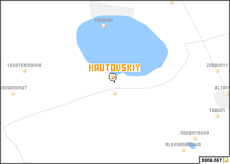 map of Kautovskiy