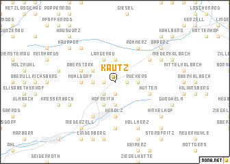 map of Kautz