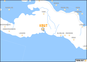 map of Kaut