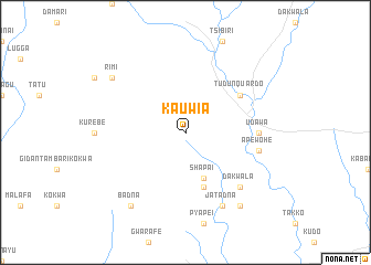 map of Kau Wia