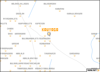 map of Kauyaga